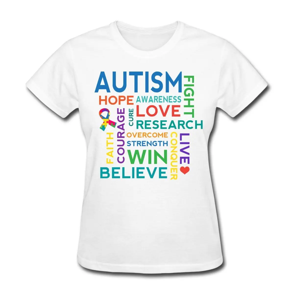 Compra autismo diseños de camisetas online al por mayor de