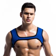 Лидер продаж Для мужчин, неопрен, топы с бретельками, сексуальный Для мужчин, платье без рукавов, Для мужчин нижнее белье, Для мужчин's высокое качество подплечники