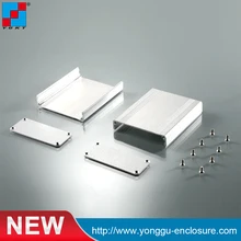YGS-036 63*25-75 mm (WxH-L) custom 6063 T6 aluminum heat sink for direct sale Foshan