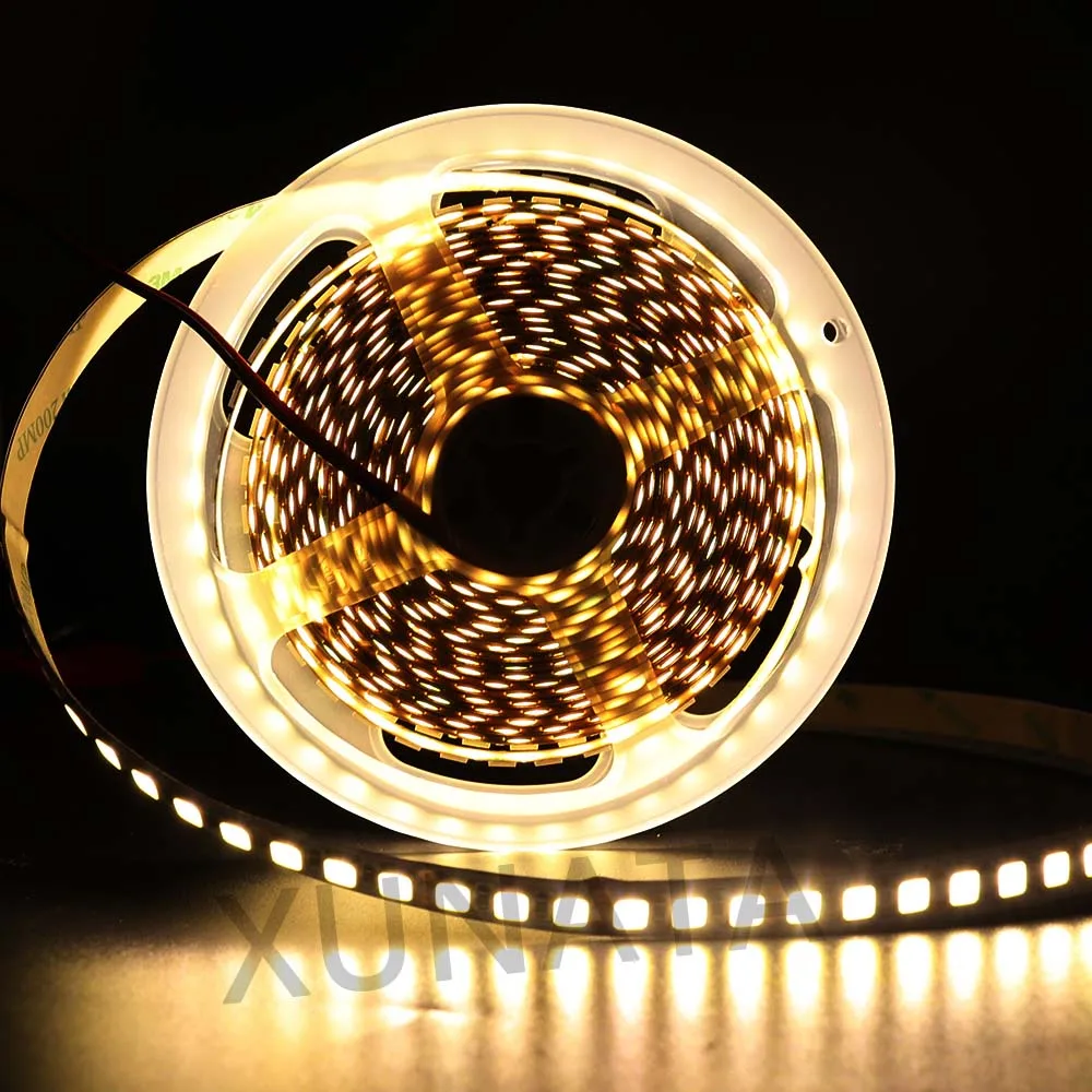 5m 12V 600LED 5054 LED Strip Light Flexible LED Ribbon Waterproof LED Tape Diode Tape Ice Tape for Decoration