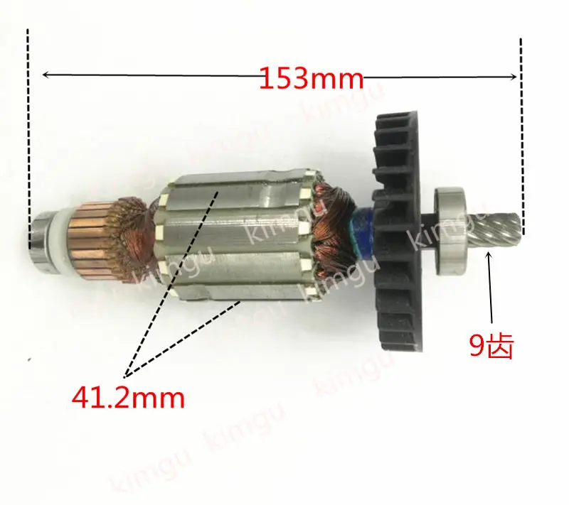 Ротор двигателя якоря AC220-240V для MAKITA 510045-5 5604R 5606B 5604 | Инструменты