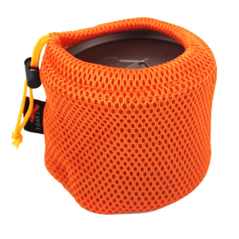Una nueva TOAKS 3in1 550 ml ultraligero de titanio Pot Camping al aire libre de titanio taza olla-550/POT-550-L
