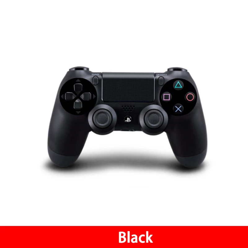 Новейший Bluetooth контроллер для SONY PS4 Геймпад для Play Station 4 джойстик Беспроводная консоль для PS3 для Dualshock контроллер - Цвет: Черный