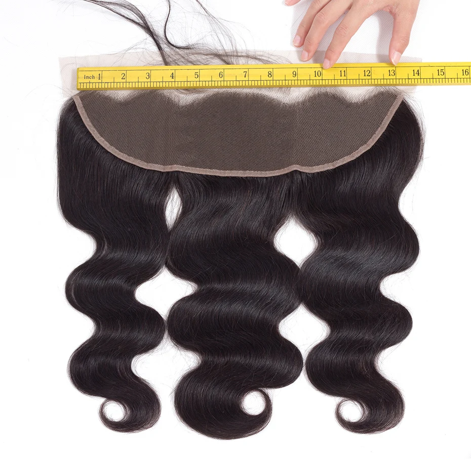 Габриэль 13x4 кружева Фронтальная застежка 8-22 дюйма бразильские объемные волны remy волосы фронтальные натуральный цвет человеческие волосы
