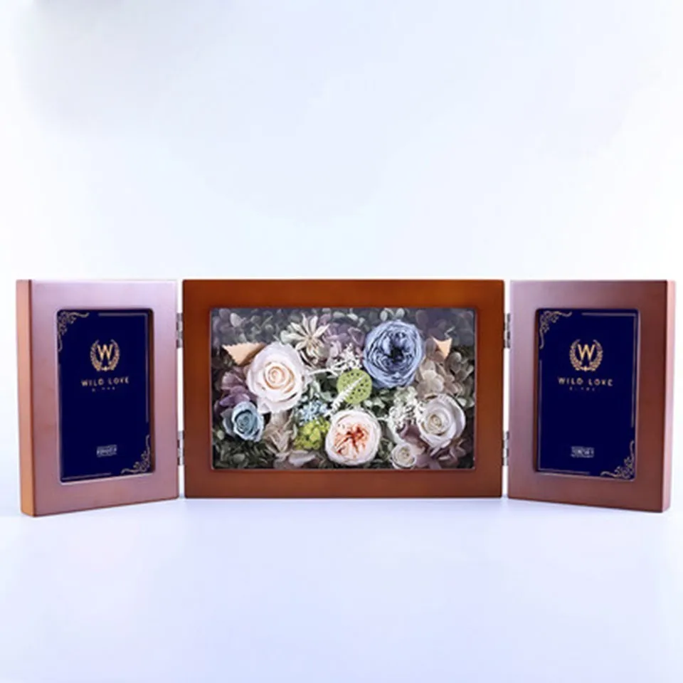 

Imported Eternal Artificial Flower Creative Photo Frame Fresh Live Rose Valentine's Day Girlfriend Gifts Box