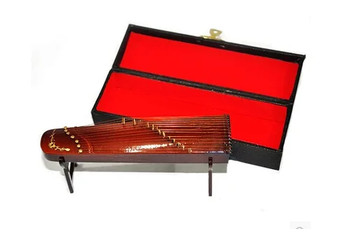 

2017mini Zither Mini Musical Instrument Model Of Home Swing Sets Decoration Accessories Gift