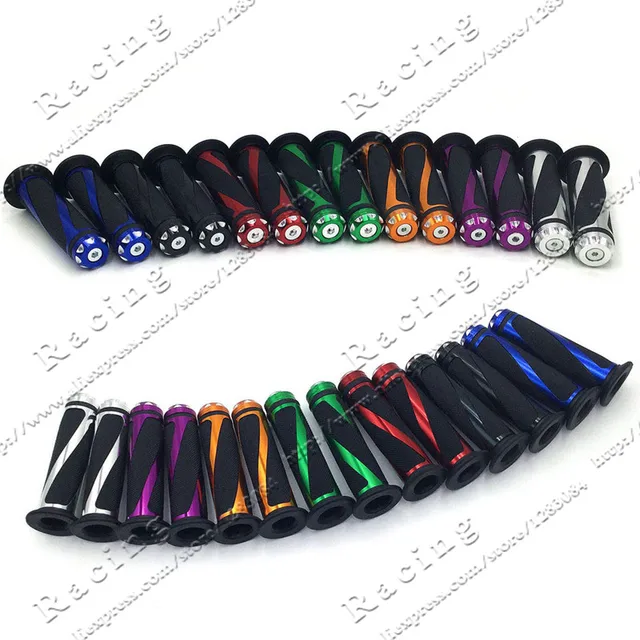 US $6.85 Handle Grip for Scooter Motorcycle High Quality Dirt Pit Bike Motocross 78 Handlebar Hand Grips