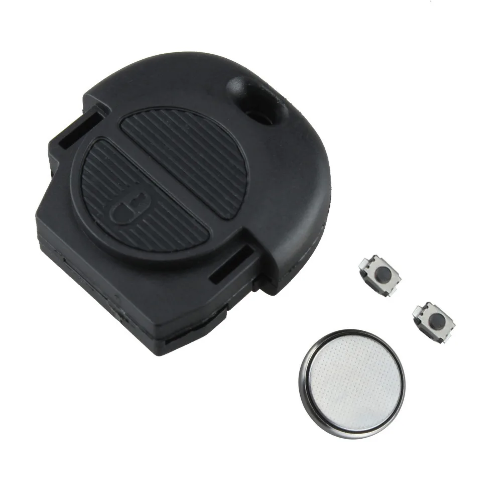 MAHAQI 2 кнопки Установите ключи для Nissan MICRA ALMERA PRIMERA X TRAIL дистанционный ключ брелок
