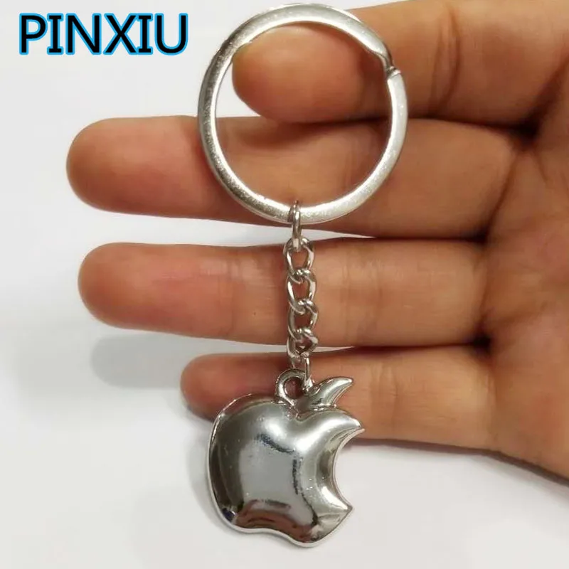 PINXIU новинка сувенир металлическая цепочка для ключей Apple креативные подарки