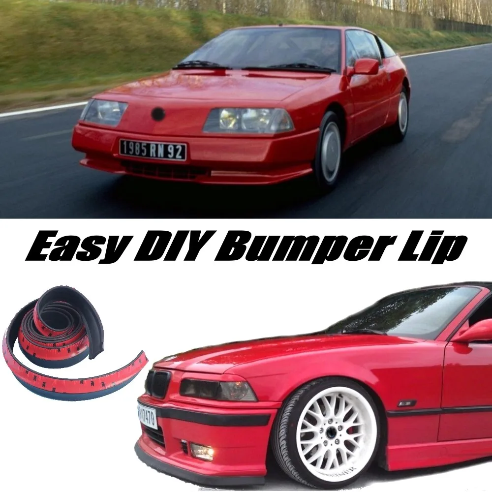 EPMD Bumper Lip Splitter Scoops Car tuning Body Kit For Renault Alpine GTA