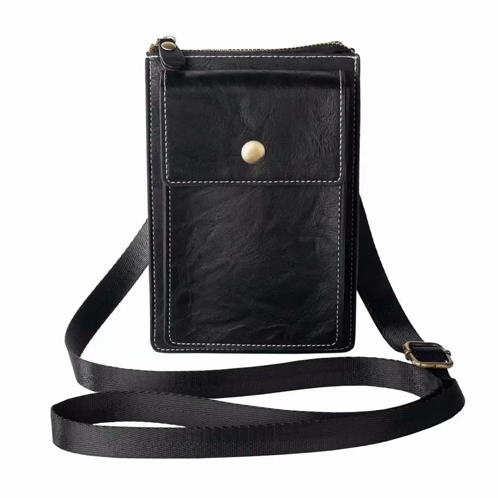 Case For Huawei Honor 10 Lite/Magic 2/8C/Note 10/9N/9i/Play/7s/6A/10/7A/7C/Note 8 Retro Quality PU Leather waist pack Phone Bag