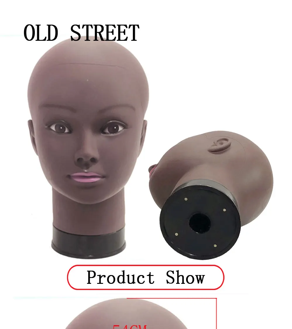 Peruca Fazendo Fazendo Prática Styling Cabeleireiro Hat Stand 54cm