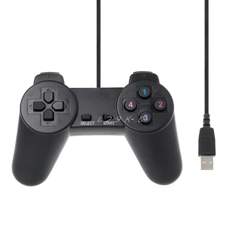 USB 2.0 Wired Multimedia Gamepad Gaming Joystick Joypad Wired Game Controller For Laptop Computer PC 1