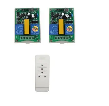 

Ac 220V intelligent digital RF wireless remote control Relay switch system for projection screen 2 receiver + 1transmitter