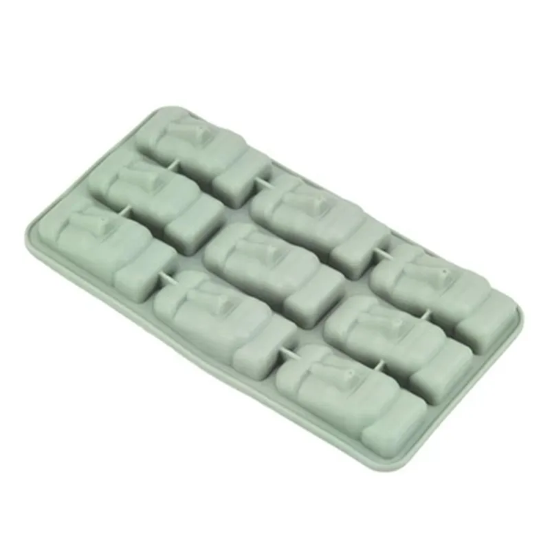 Easter Island Moai Stone Statues Ice Trays 6