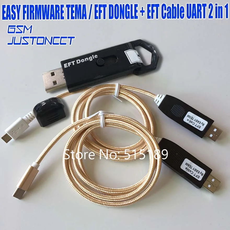 EFT DONGLE + CABLE - GSMJUSTONCCT -C
