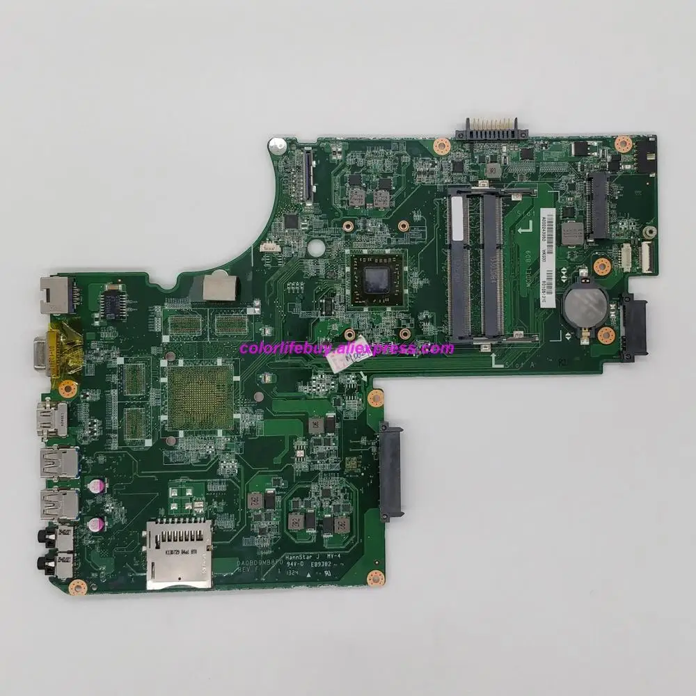 

Genuine A000243950 DA0BD9MB8F0 w A6-5200 CPU Laptop Motherboard Mainboard for Toshiba Satellite C70D-A C75D-A Series Notebook PC