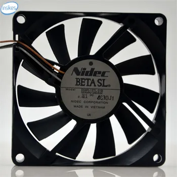 

D08R-12TL Silent Projector Cooling Fan DC 12V 0.08A 8015 8CM 80*80*15mm 3 Wires
