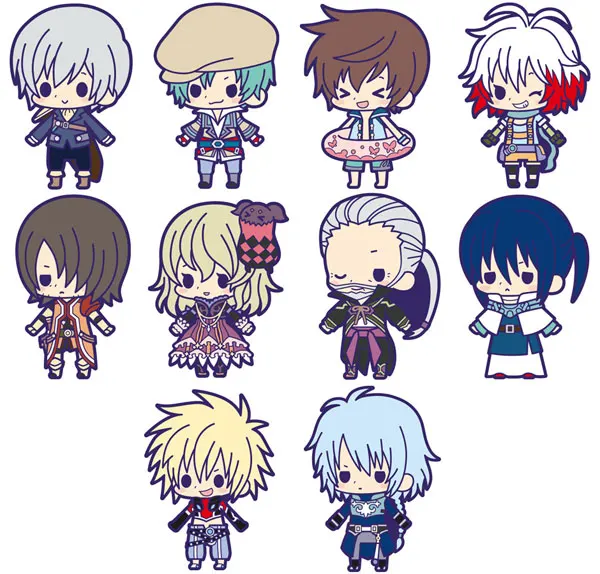 

Tales of Friends Symphonia vol.4 Luke fone Fabre Lion Magnus Rubber Keychain