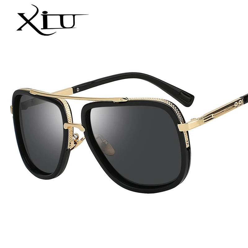 

XIU 2018 Sunglasses Oversize Union Lens Goggles Women Brand Designer Sunglass Retro Fashion Glasses For Woman UV400