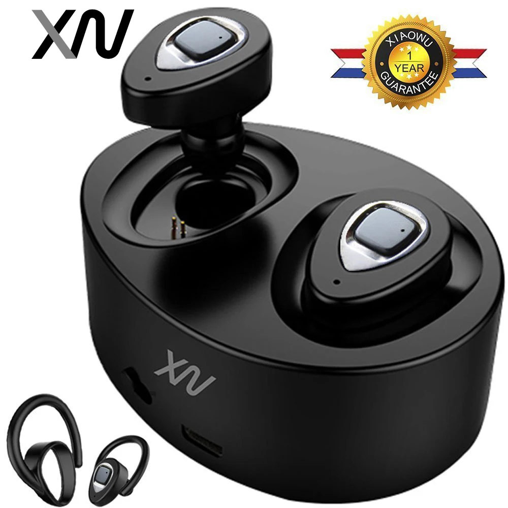 XIAOWU k2 K5 TWS Mini Twins беспроводные наушники Bluetooth 4 1 водонепроницаемые с микрофоном для