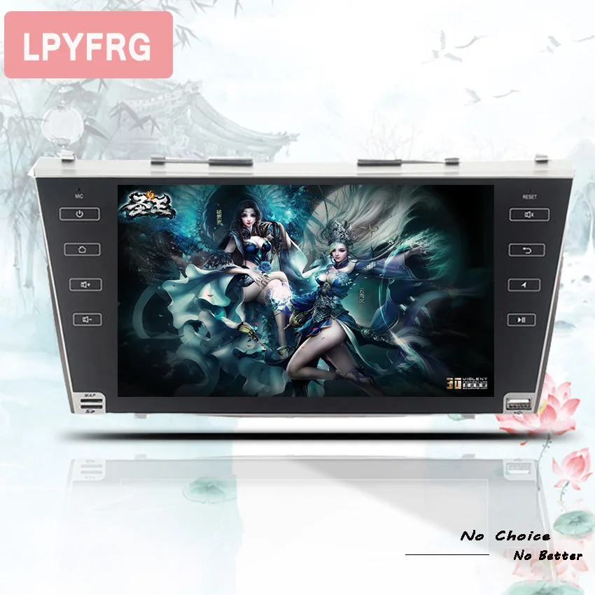 Top 4G+64G Android 9.0 Car Dvd Player For Toyota Camry 2007 2008 2009 2010 2011 Radio Multimedia Gps Navigation Rds Tape recorder 4