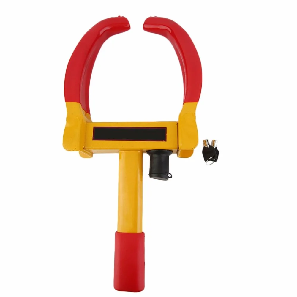 LESHP Practical Car Wheel Tire Lock Clamp Parking Legal Towing Auto