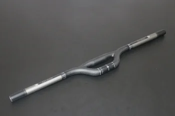 

New ASIACOM 3K Full Carbon Bicycle Small-Bore Combo Handlebar Folding Butterfly Handlebar Riser Flat Bar 25.4*600/620/640/660mm