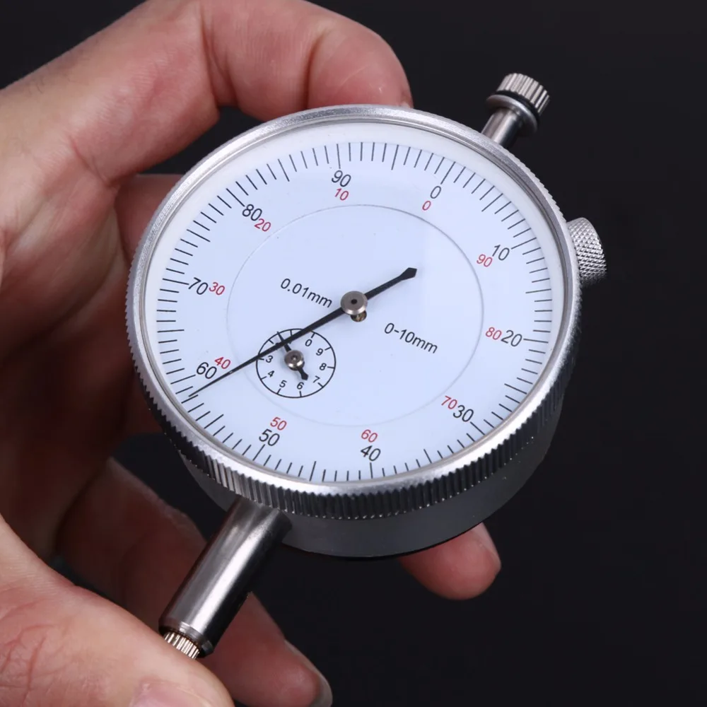 

Precision 0.01mm Dial Indicator Gauge 0-10mm Meter Precise 0.01mm Resolution Indicator Gauge dial gauge mesure instrument Tool