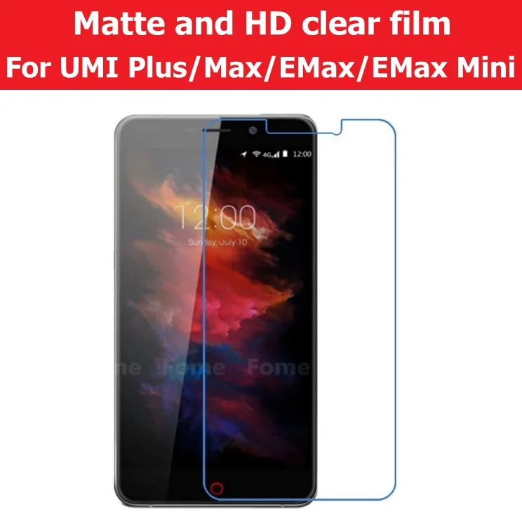 Матовая пленка против отпечатков пальцев для UMI Plus Max EMax Mini HD прозрачный глянцевый