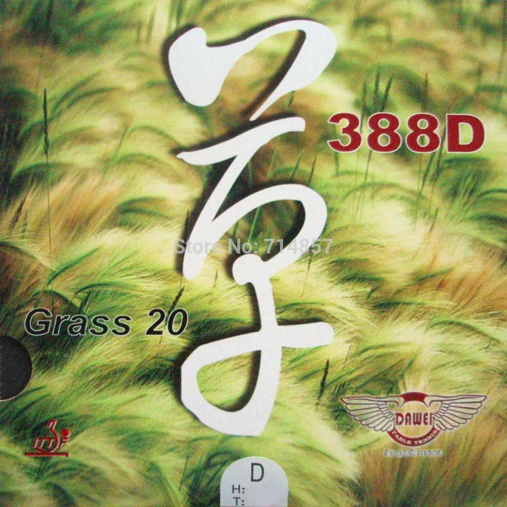 Давэй 388D Grass20 длинные пунктов-out настольный теннис пинг-понг резиновый с губкой 1,0 мм