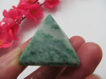 

28mm Natural Stones Amazonite Crystal Pyramid Quartz Crystal Pyramid Healing Crystal Crafts Gift Home Decoration