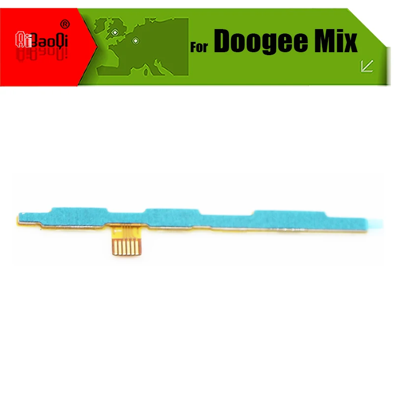 2 шт. оригинальный главный Doogee Mix power on/off + Громкость FPC кнопка вверх/вниз гибкий