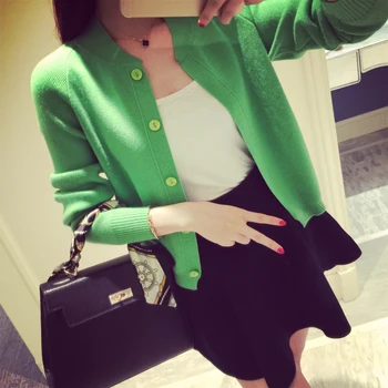 

2019 Lcybhe Korean version of the new knitted cardigan sweater 25-68002