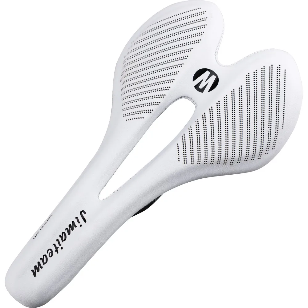 

hollow lightweight carbon fiber leather cushion, front seat, carbon bicycle saddle, road mountain bike.