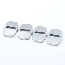 4 шт Анти ржавчина Автомобильный Дверной замок защитный крышку пряжки для Citroen C6 2005-2008 автомобиль Средства для укладки волос