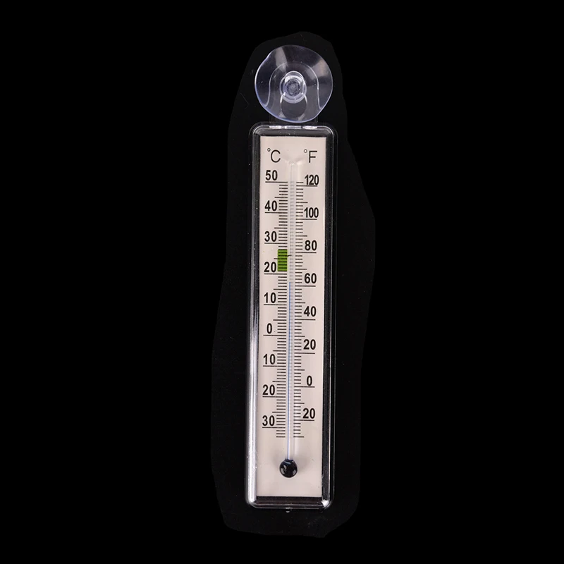 Термометр для аквариума стеклянный измеритель температуры воды с присоской 14,50*2,80*1 см