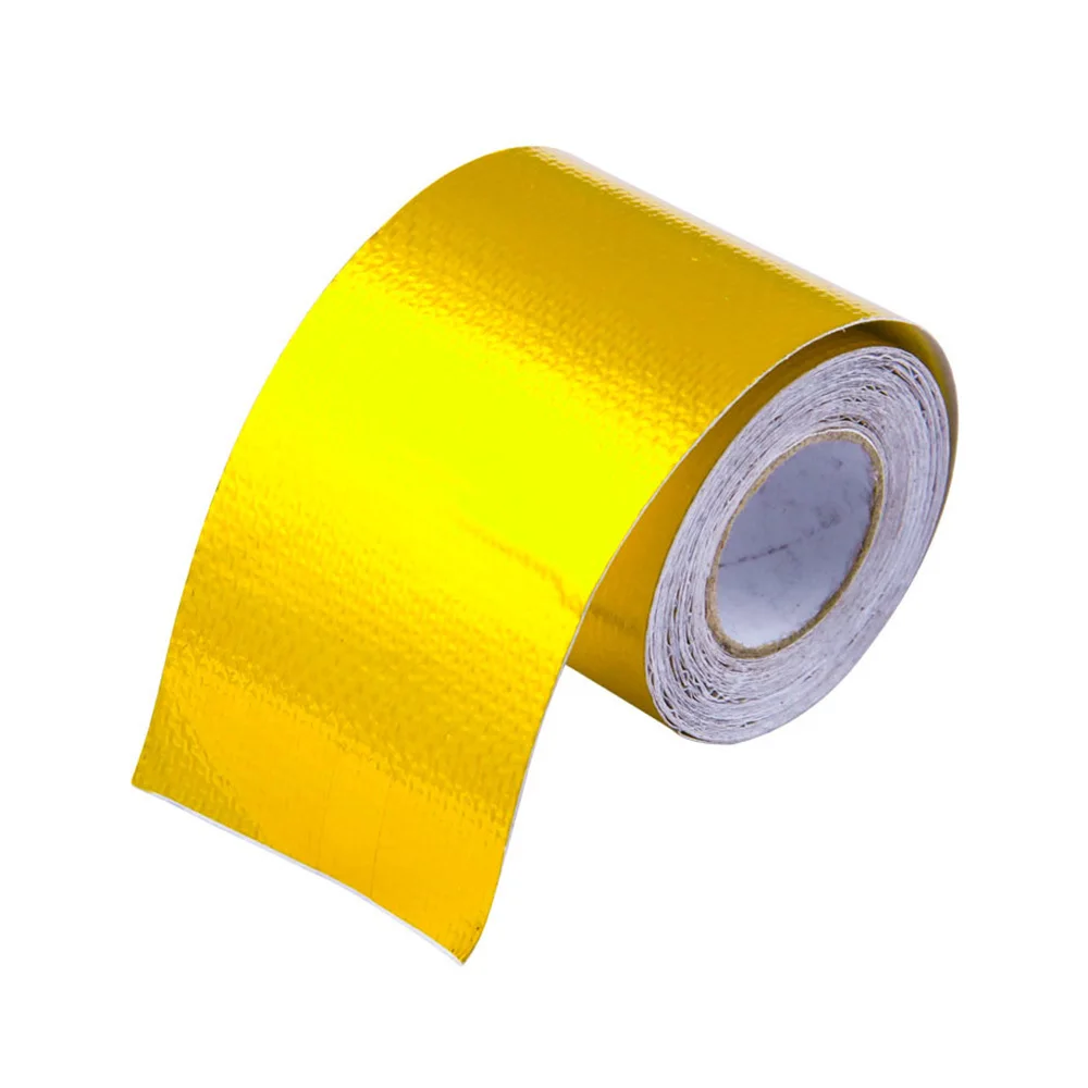 Aluminum Foil Adhesive Reflective High Temperature Heat Shield Wrap 