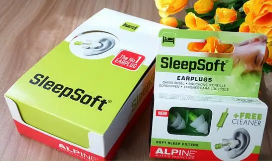 Alpine Sleepsoft путешествия спящие беруши анти храп беруши анти шум плавать беруши