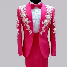 Хит, новые мужские расшитые пайетками костюмы, платье, костюм для сцены, культивировать свою мораль/S-XXL