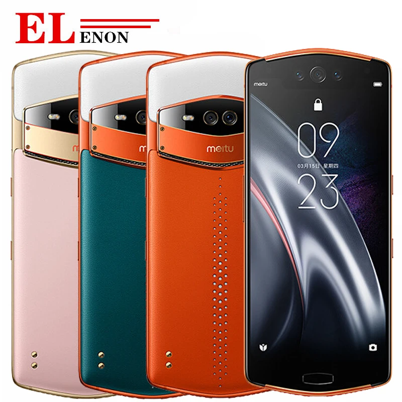 

Original New Meitu V7 Smartphone 6.21" Snapdragon 845 Octa Core 8GB 128GB 3 Front Camera+2 Back Camera Android 9.0 Mobile Phone
