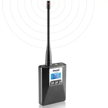 

FMUSER FU-T300 0.2W Portable Home FM Transmitter Power Adjustable Stereo/Mono FM Transmitter Long Range Broadcasting for Holiday
