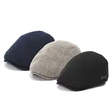 Fashion Unisex Summer Womens Men's Cotton Wool Gatsby Beret Cap Golf Driving Flat Cabbie Breathable Lightweigh Newsboy Hats