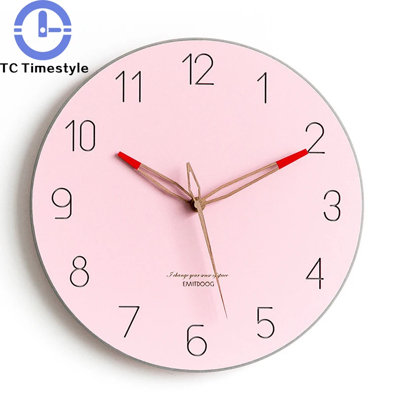 

Big Wall Clock Battery Brief Style Modern Design Silent Quartz Movement Real Time Clock Wall Hanging Home Decor Living Room