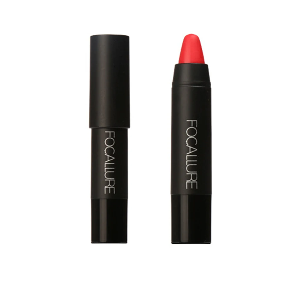 

FOCALLURE 19 Colors Women 1PC Matte Smooth Lip Pen Lipstick Long Lasting Lip Gloss Make Up Beauty Tool