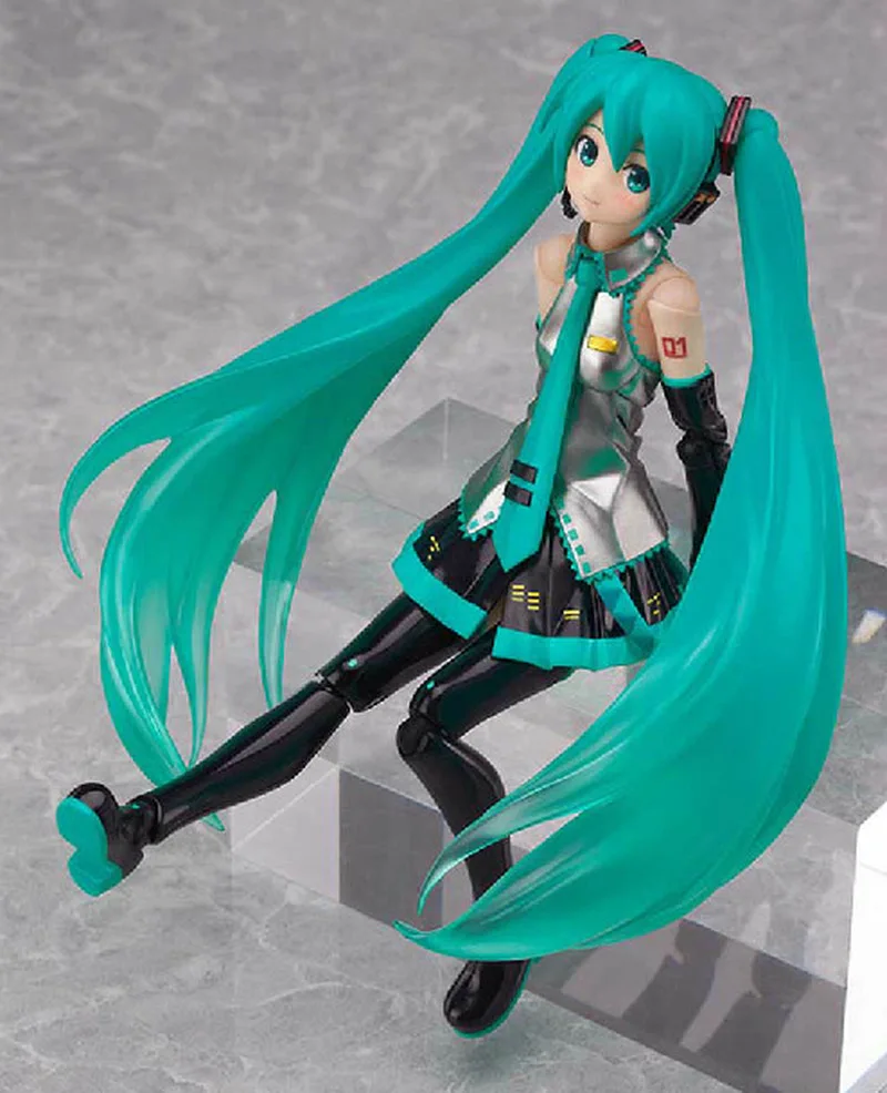 FIGMA 200 Hatsune Miku гитара версия аниме 15 см фигурка модель игрушки подарки на день