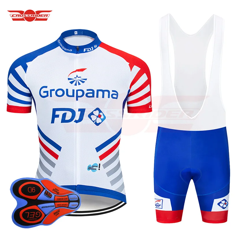 2019 برو فريق FDJ الدراجات جيرسي 9D مريلة مجموعة MTB موحدة الدراجة الملابس سريعة الجافة دراجة ارتداء الملابس رجالي قصيرة مايوه في Culotte 2019 برو فريق FDJ الدراجات جيرسي 9D مريلة مجموعة MTB موحدة الدراجة الملابس سريعة الجافة دراجة ارتداء الملابس رجالي قصيرة مايوه في Culotte