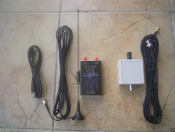 

100KHz-1.7GHz full band UV HF RTL.SDR USB Tuner Receiver+ long-antenna balun 9:1