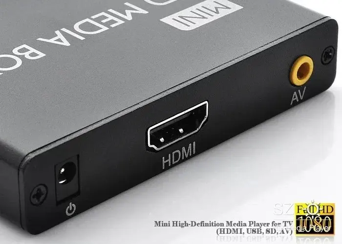 1080 P полный HDD Media Player YPrPb HDMI/AV SD/MMC MKV AVI rmvb видео плеер с Дистанционное управление