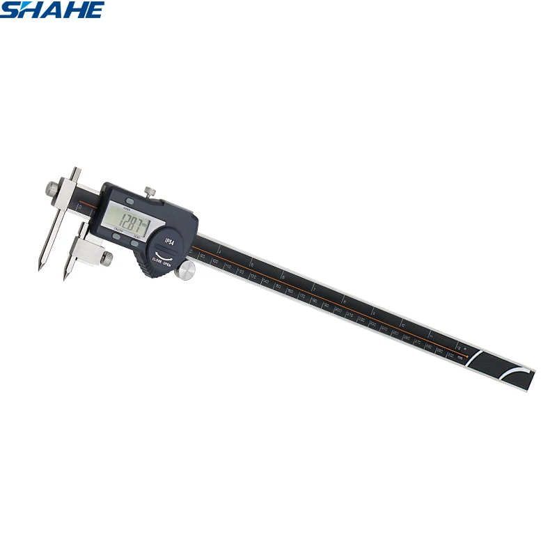 

shahe 5-300 mm digital center distance caliper digital caliper stainless steel paquimetro digital 300 mm